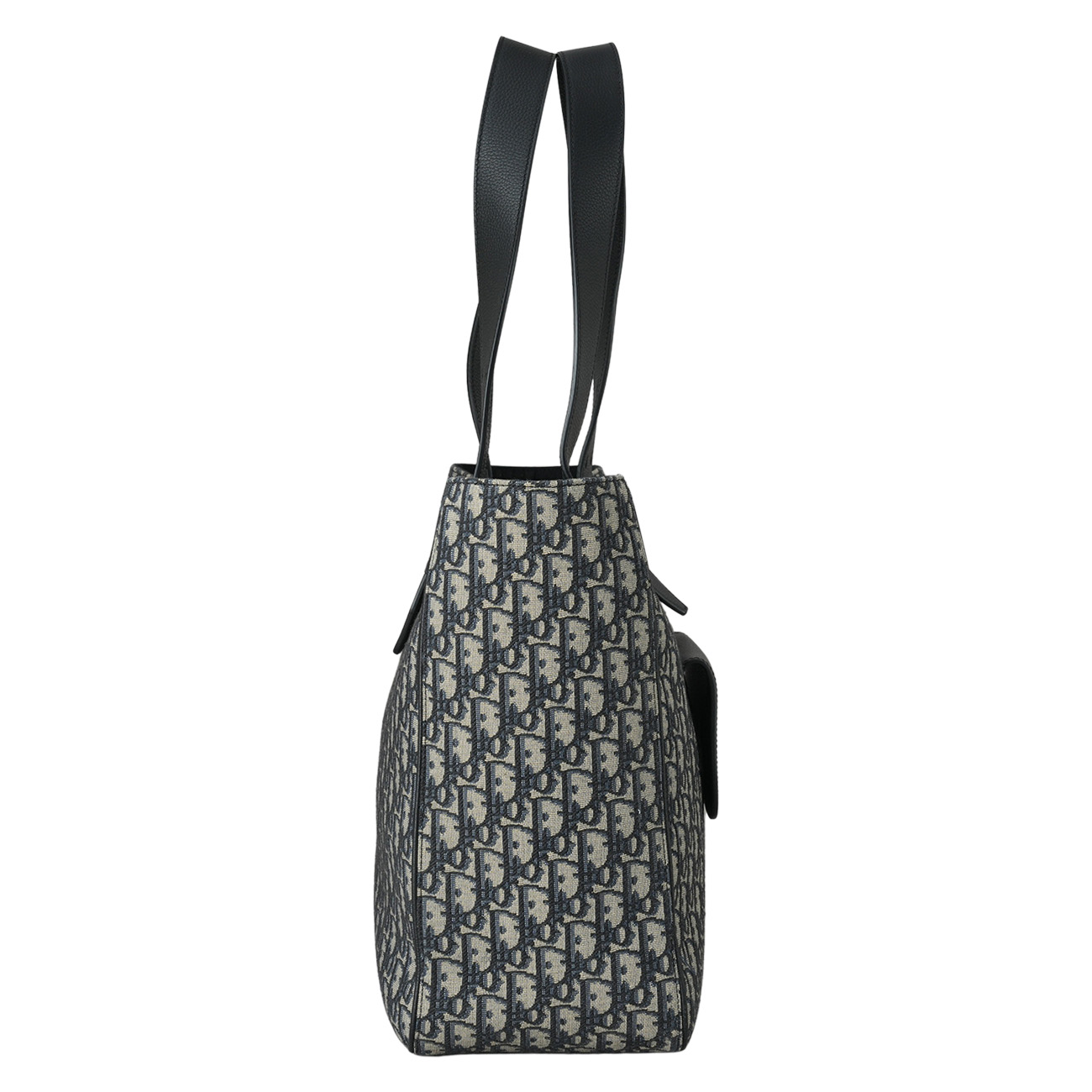 CHRISTIAN DIOR(USED)크리스찬디올 오블리크 자카드 새들 토트백
